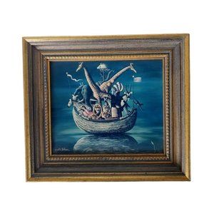 Orville Bulman Original Replica Print With Frame "Discovery" Artist Signature